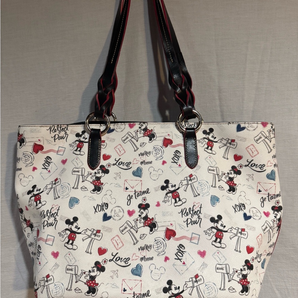 Disney Mickey Mouse White Tote Bag